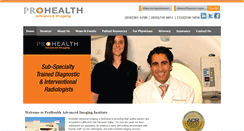Desktop Screenshot of prohealthscan.com